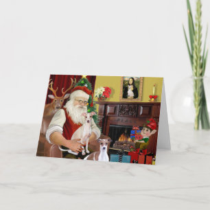 Der Weihnachtsmann Feiertagskarte