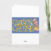 Der Weihnachtsmann! Feiertagskarte (Rückseite)