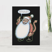 Der Weihnachtsmann Feiertagskarte (Vorderseite)