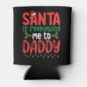 Der Weihnachtsmann fördert mich zu Weihnachten in  Dosenkühler (Vorderseite)