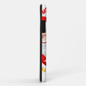 Der Weihnachtsmann freut sich neues Jahr Case-Mate iPhone Hülle (Hinten/Rechts)