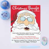 Der Weihnachtsmann für Kinder Flyer (Einzeln)