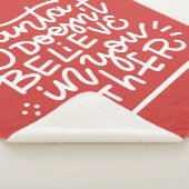 Der Weihnachtsmann glaubt auch nicht an dich Sherpadecke (3/4)