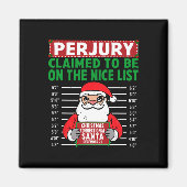 Der Weihnachtsmann hat behauptet, auf der Nizzaer  Magnet (Vorne)