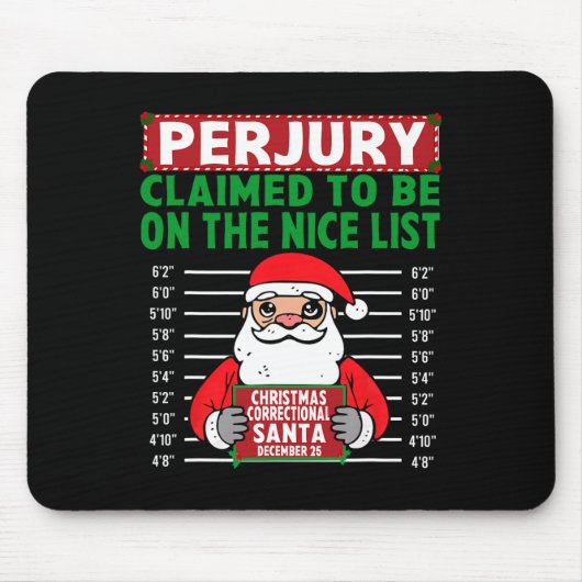 Der Weihnachtsmann hat behauptet, auf der Nizzaer Mousepad (Vorne)