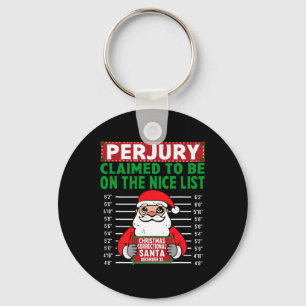 Der Weihnachtsmann hat behauptet, auf der Nizzaer  Schlüsselanhänger