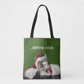Der Weihnachtsmann hat ein bisschen Spaß Tasche