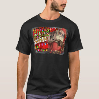 Der Weihnachtsmann hat ein paar Hos in diesem Haus T-Shirt