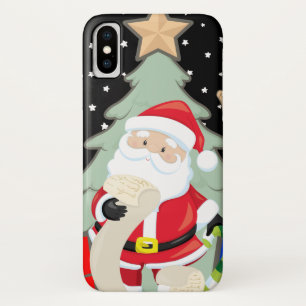 Der Weihnachtsmann hat eine Liste iPhone X Hülle