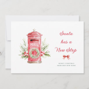 DER WEIHNACHTSMANN HAT EINEN NEUEN HALT UMMELDUN FEIERTAGSKARTE