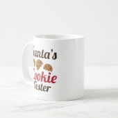 Der Weihnachtsmann hat Keksgeschwür Kaffeetasse (Vorderseite Links)