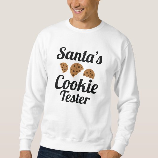 Der Weihnachtsmann hat Keksgeschwür Sweatshirt (Vorderseite)