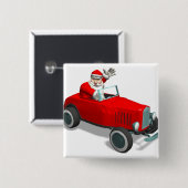 Der Weihnachtsmann im Frisierte Auto Button (Vorne & Hinten)