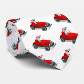 Der Weihnachtsmann im Frisierte Auto Krawatte (Gerollt)
