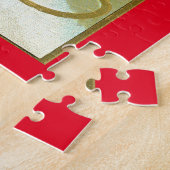 Der Weihnachtsmann im Kamin Puzzle (Seite)