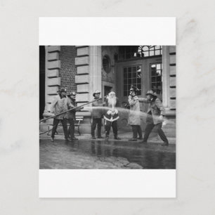 Der Weihnachtsmann in den 1920ern Feiertagspostkarte