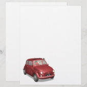 Der Weihnachtsmann in Fiat 500 (Vorne/Hinten)