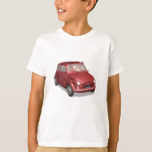 Der Weihnachtsmann in Fiat 500 T-Shirt (Vorderseite)