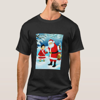 Der Weihnachtsmann in Japan T-Shirt