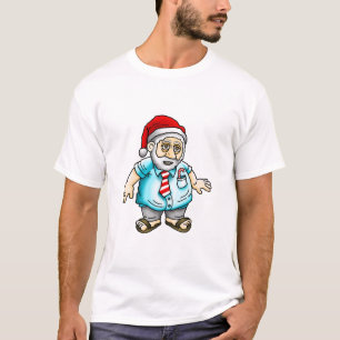Der Weihnachtsmann in Sandalen T-Shirt