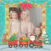 Der Weihnachtsmann in Zürich, Weihnachten und Feie Aufkleber (Vorderseite)