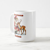 Der Weihnachtsmann interagiert mit einem sanften R Kaffeetasse (Vorderseite Links)