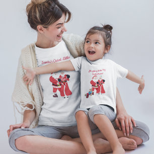 Der Weihnachtsmann ist das Niedlichste Geschenk im T-Shirt