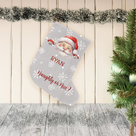 Der Weihnachtsmann ist hier Individuelle Name und  Großer Weihnachtsstrumpf