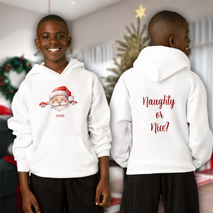 Der Weihnachtsmann ist hier Individuelle Name und  Hoodie