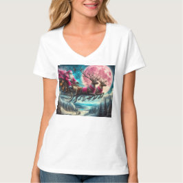 Der Weihnachtsmann ist in Rosa erledigt! T-Shirt