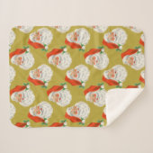 Der Weihnachtsmann ist wieder da - Weihnachten Sherpadecke (Vorderseite (Horizontal))