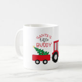 Der Weihnachtsmann Kaffeetasse (Vorderseite Links)