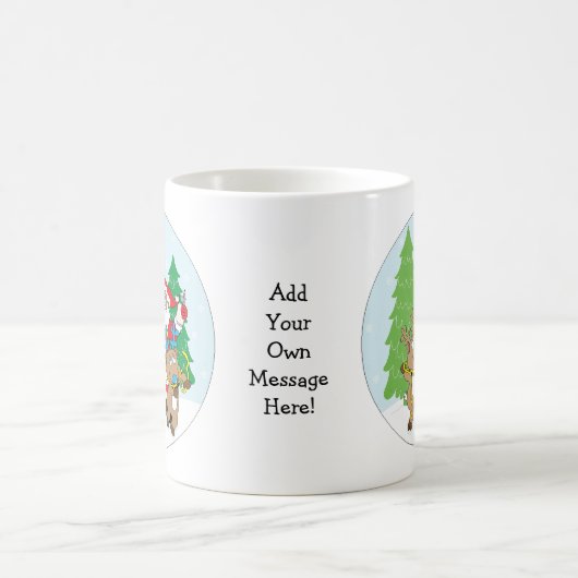 Der Weihnachtsmann Kaffeetasse (Mittel)