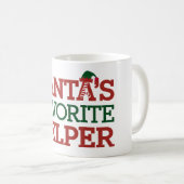 Der Weihnachtsmann Kaffeetasse (VorderseiteRechts)