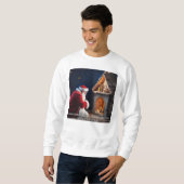 Der Weihnachtsmann kennt die wahre Bedeutung von W Sweatshirt (Vorne ganz)