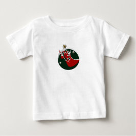 Der Weihnachtsmann kommt Baby T-shirt