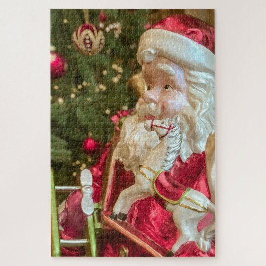 Der Weihnachtsmann kommt in die Stadt - 20x30 - 10 Puzzle (Vertikal)