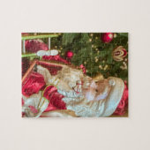 Der Weihnachtsmann kommt in die Stadt - 8x10 -110  Puzzle (Horizontal)