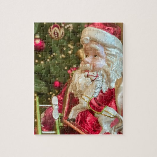 Der Weihnachtsmann kommt in die Stadt - 8x10 -110  Puzzle (Vertikal)