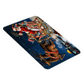 Der Weihnachtsmann kommt in die Stadt Magnet (Rechte Seite)