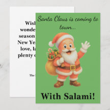 Der Weihnachtsmann kommt in die Stadt... mit Salam