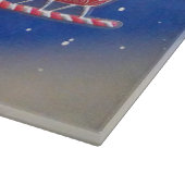 "Der Weihnachtsmann kommt in die Stadt" Vorstand Schneidebrett (Ecke)