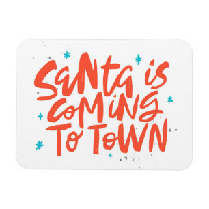 Der Weihnachtsmann kommt in die Stadtplanung Magnet