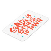 Der Weihnachtsmann kommt in die Stadtplanung Magnet (Linke Seite)