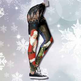 Der Weihnachtsmann kommt in Leggings