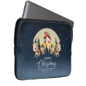 Der Weihnachtsmann kommt | Laptop-Siebtasche 13" Laptopschutzhülle (Vorne Rechts)