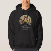 Der Weihnachtsmann kommt | Männerhoodie Hoodie (Vorderseite)