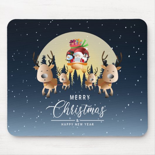 Der Weihnachtsmann kommt | Mousepad (Vorne)