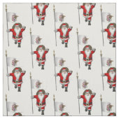 Der Weihnachtsmann kommt nach Illinois Stoff (Muster)