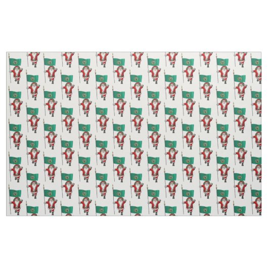 Der Weihnachtsmann kommt nach Washington Stoff (Fat Quarter (45,7 x 55,9 cm))